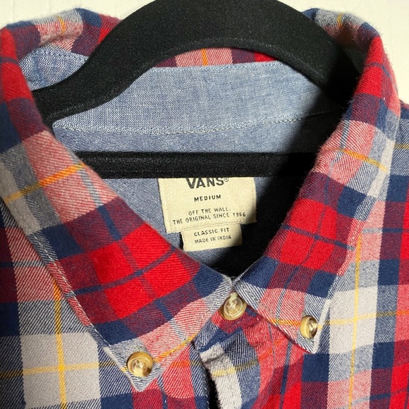 Vans Plaid Classic Fit Button Up Shirt - Picture 4 of 5